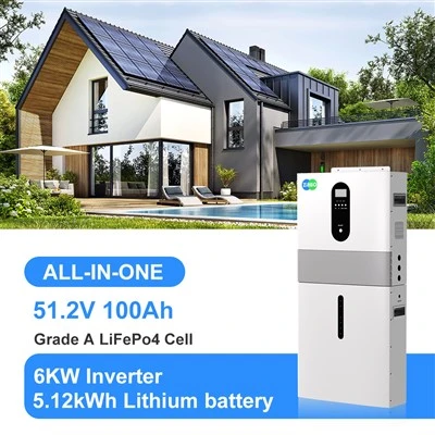 Sistem de stocare a energiei pentru locuințe de 6kw de 6kw 51.2V 100ah Baterie All-in-One litiu